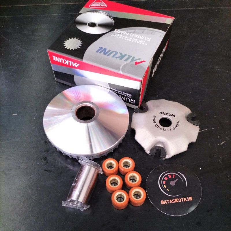 Rumah roller set plus tutup Vario lama beat fi injeksi 2012-2015 mlkunl