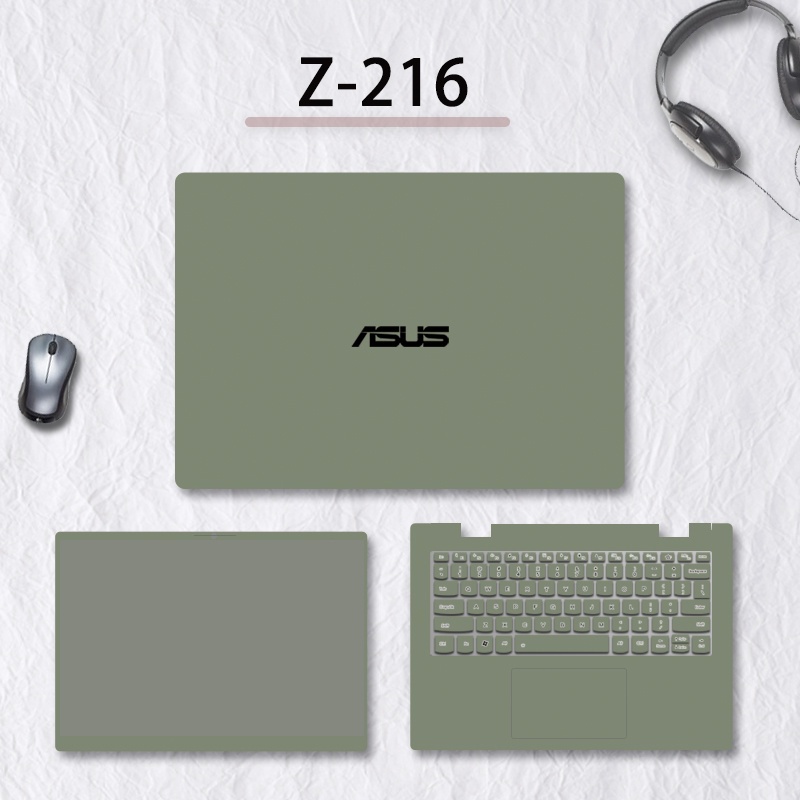 ASUS Vivo Book15 Sticker V5200 / V5000 Solid Color Protective Film Fearless Pro14 Hard Stone E410m Notebook a Bean 14s Computer Shell Film Tianxuan 2 Simple 15.6-inch Full Set