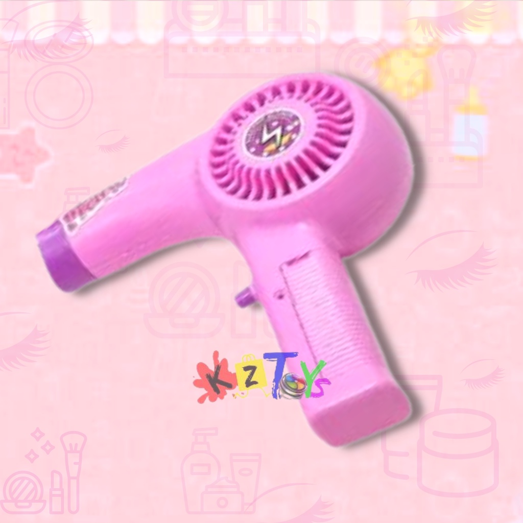 Mainan Anak SET SALON BEAUTY HAIRDRYER TAS Mainan Fashion Anak Perempuan