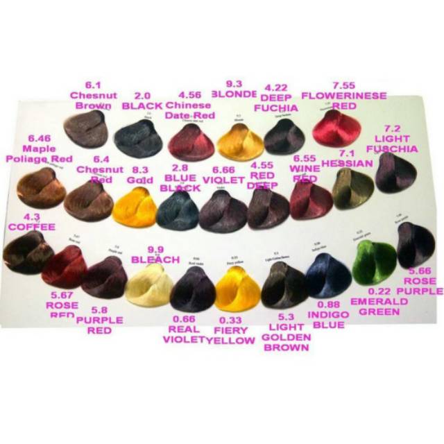 Feves pewarna rambut 60ml