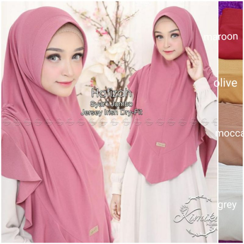 hijab-khimar hafizah ori kimikey