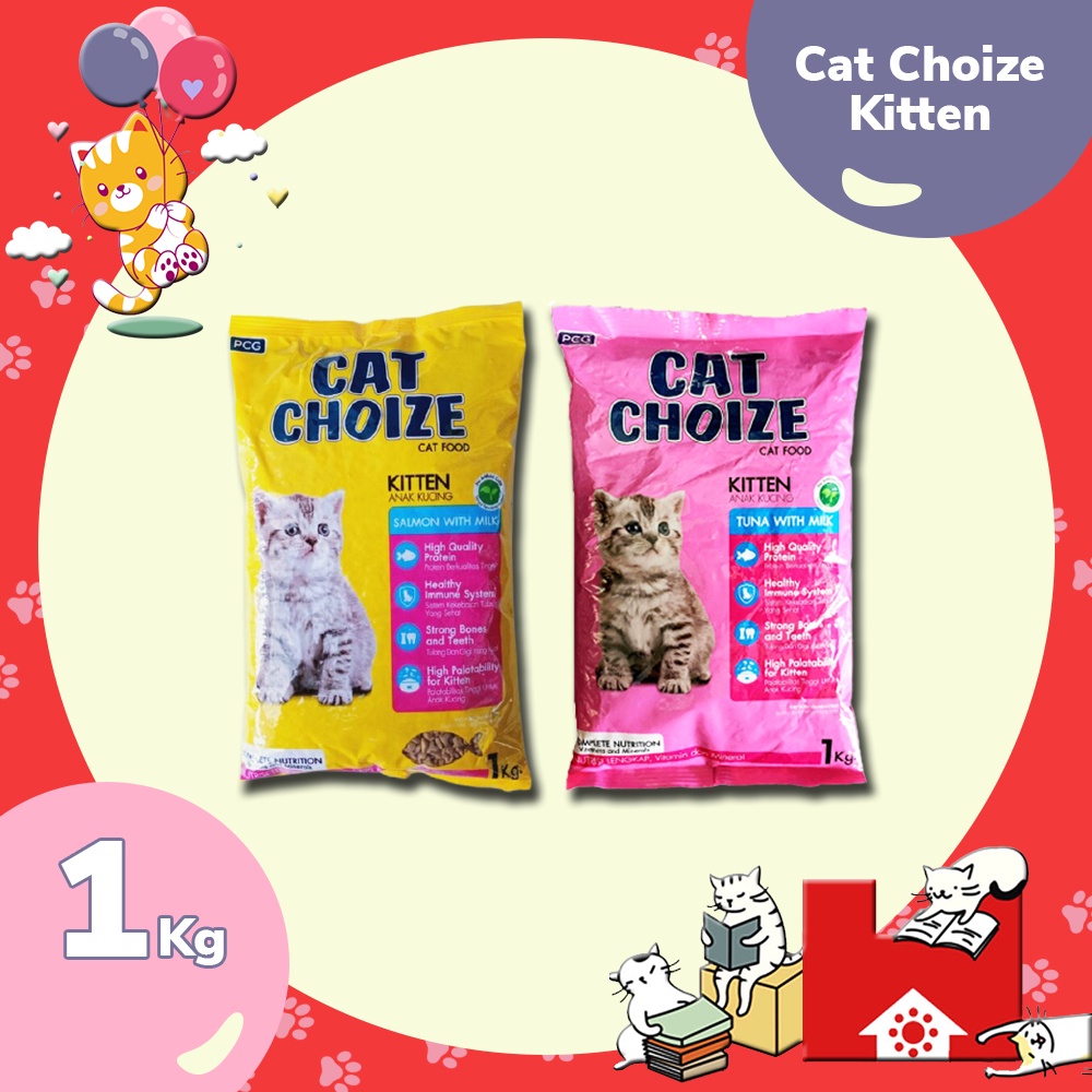 Cat Choize Kitten Tuna &amp; Salmon 1 Kg - Makanan Kucing