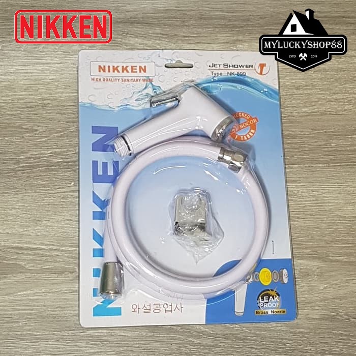 Nikken Jet Shower Semprotan Cebok Flexible Selang Jetshower WC Toilet