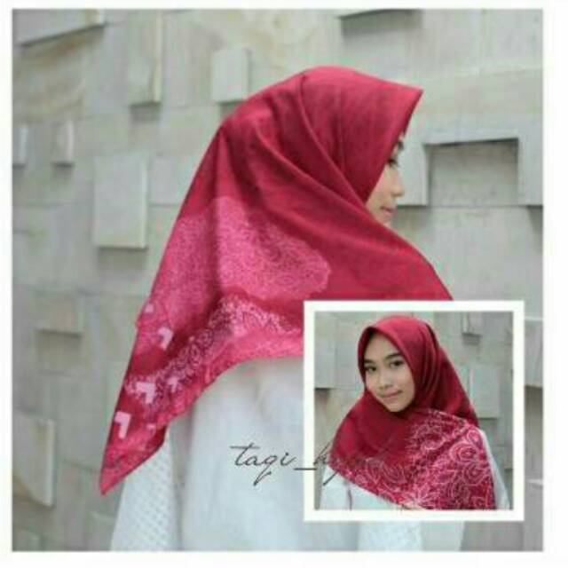 LBC square maxmara hijab
