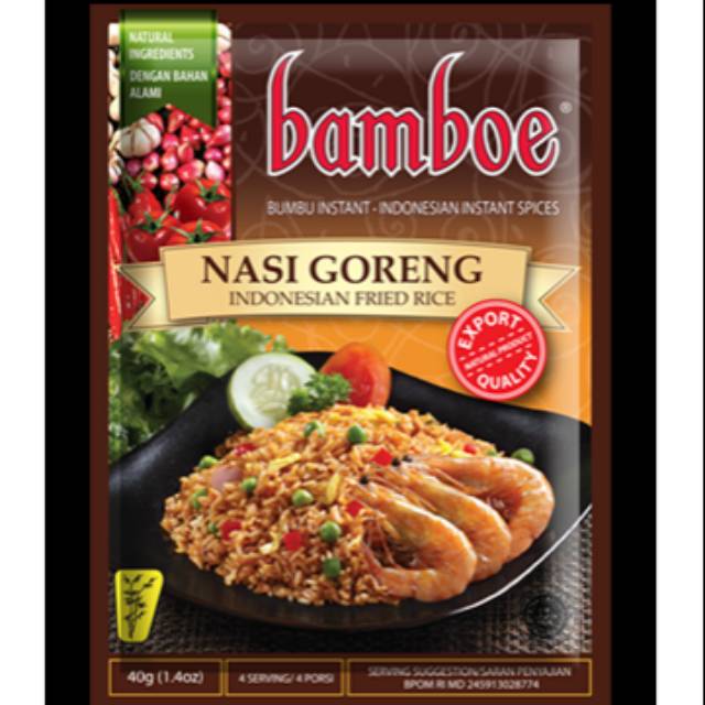 

Bumbu instan BAMBOE Nasi Goreng