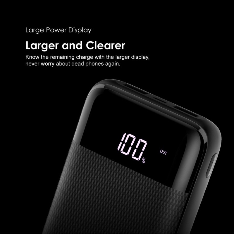 Oraimo OPB-P205D Traveler 2 Powerbank 20000mAh Dual USB Fast Charging Garansi 1 Tahun