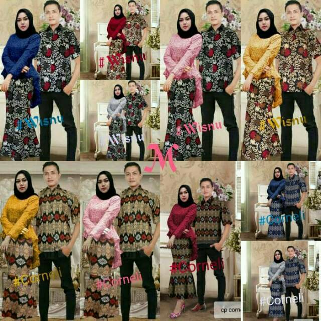 COUPLE CORNELI / ADORA / WISNU / AFSANAH BATIK SURABAYA
