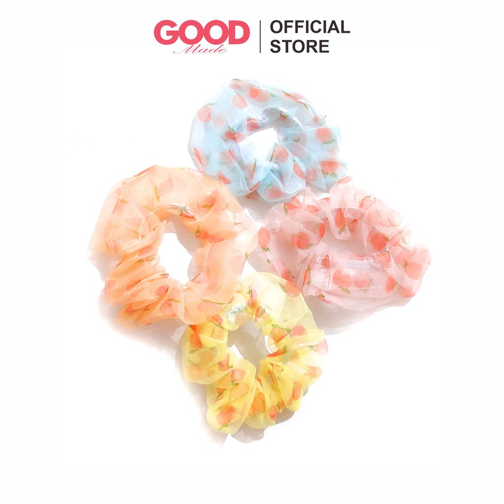 GOOD MADE - Ikat Rambut Korea Scrunchie Transparan Hairband Fashion Wanita Cepol Rambut Aksesoris Wanita