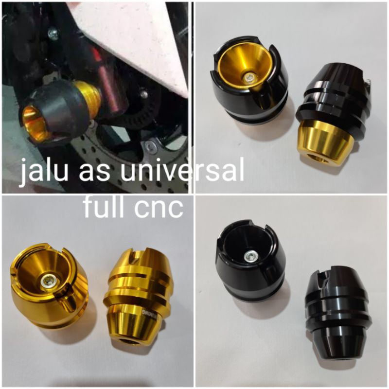 GR jalu as roda full cnc jalu as jumbo jalu as variasi monel as cnc jalu motor Ori