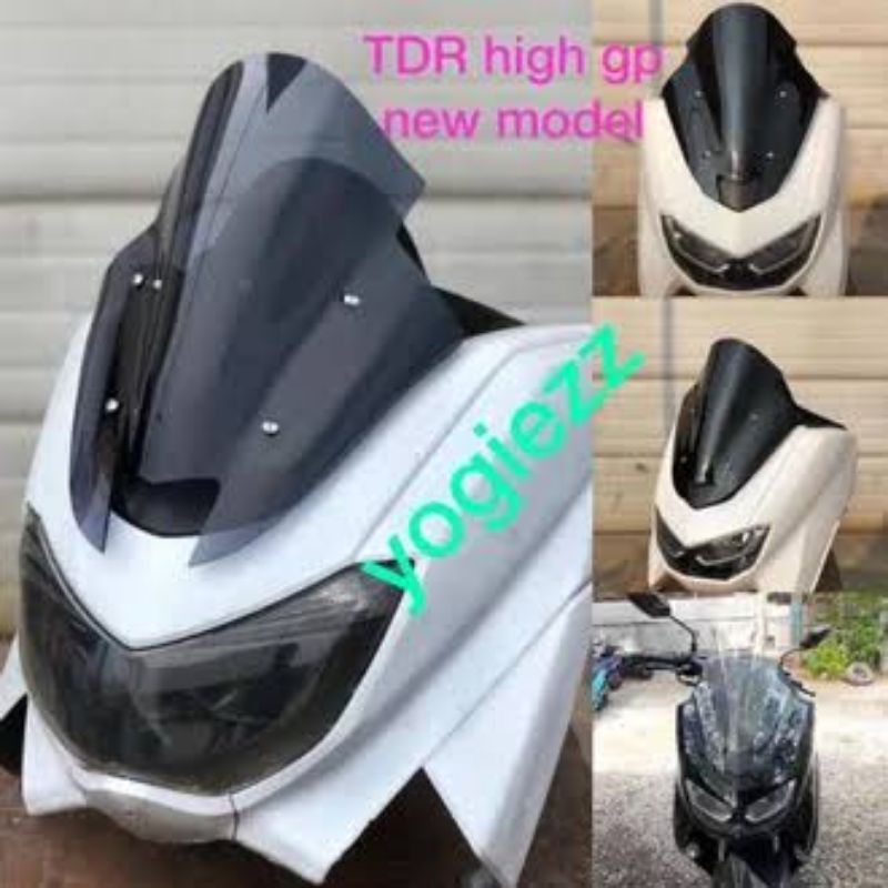 Visor nmax old & new model Tdr hitam/ bening