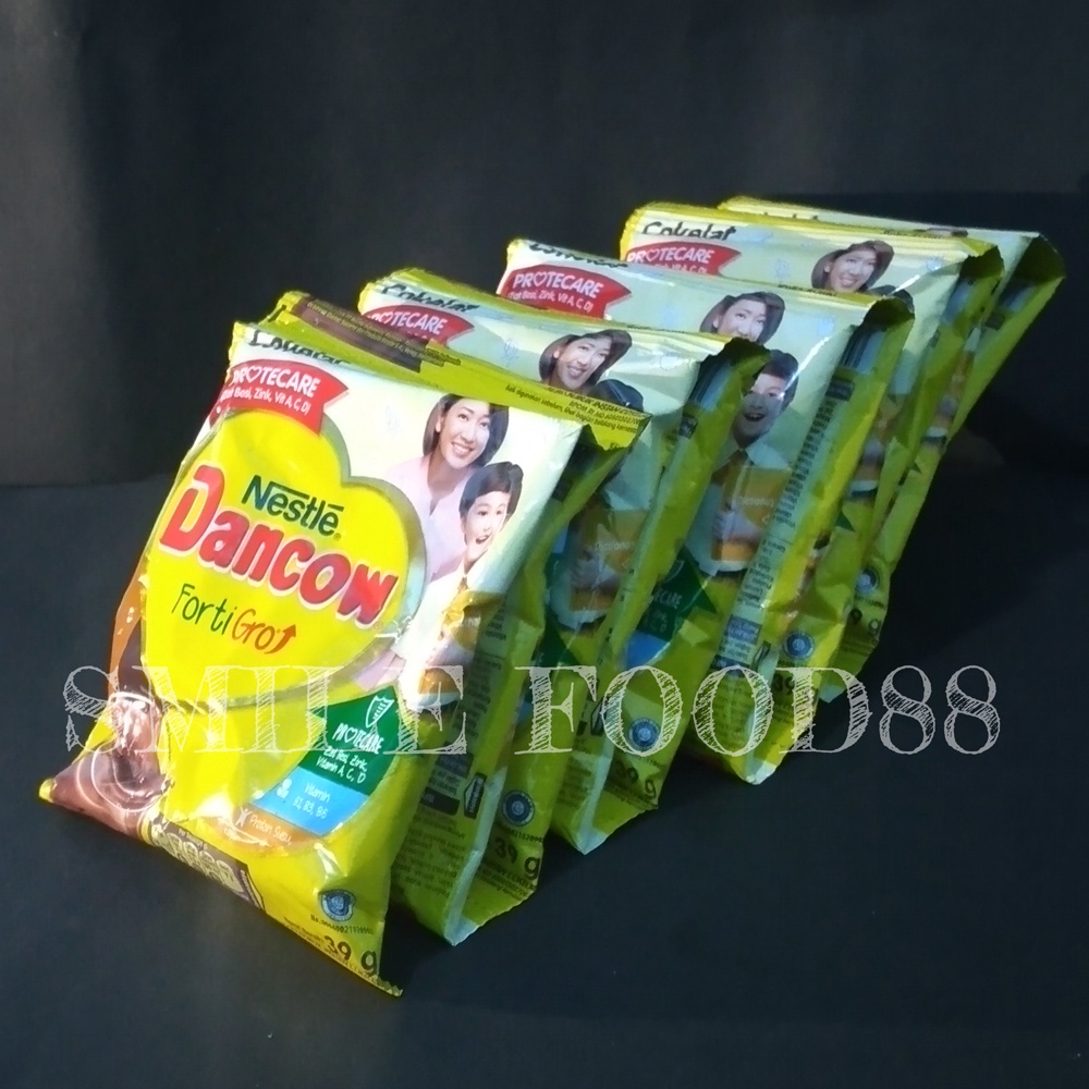 

Dancow Coklat Fortigro Susu Sachet 26g Isi 10 sachet susu bubuk
