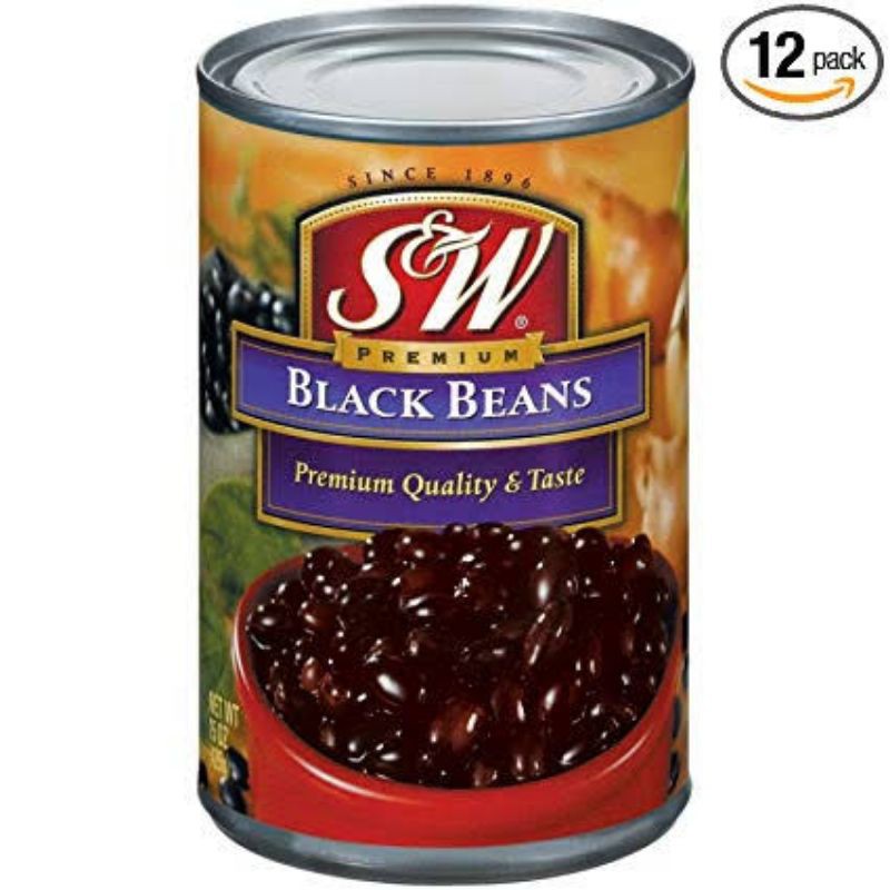 

S&W BLACK BEANS 15 OZ