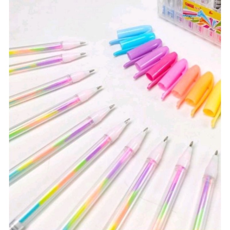 

PENA GEL | PULPEN RAINBOW | PENA RAINBOW | PENA WARNA WARNI