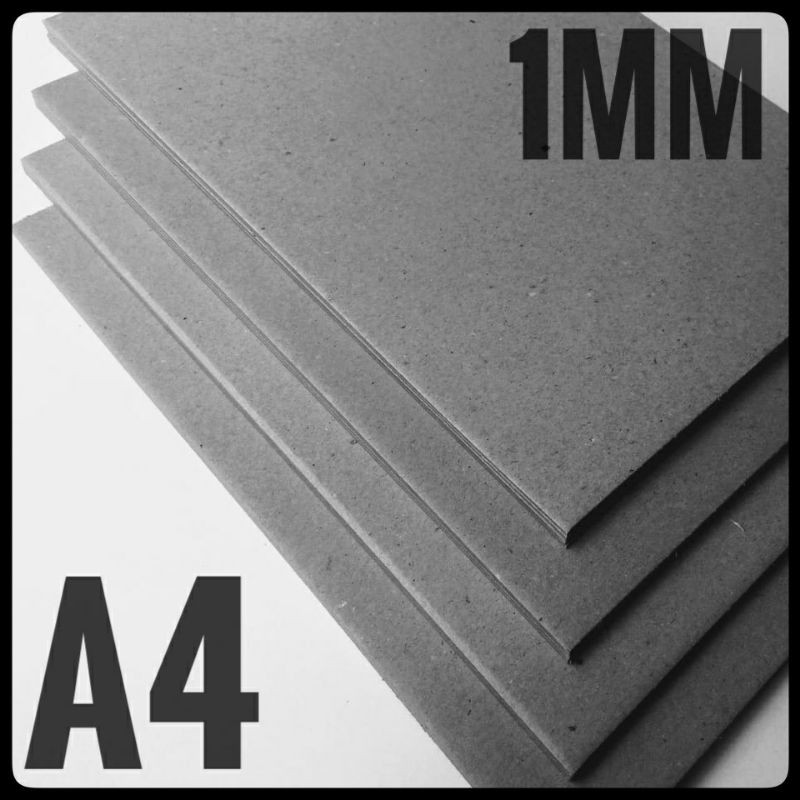 

KARTON BOARD NO 50/ 1 MM UK A4 / 21 CM x 29,7 CM ( ISI 10 LEMBAR )
