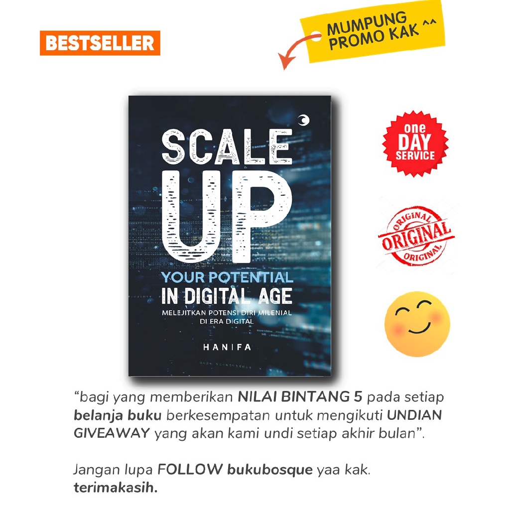 BUKU PENGEMBANGAN DIRI - SCALE UP YOUR POTENTIAL IN DIGITAL AGE - CAESAR MEDIA