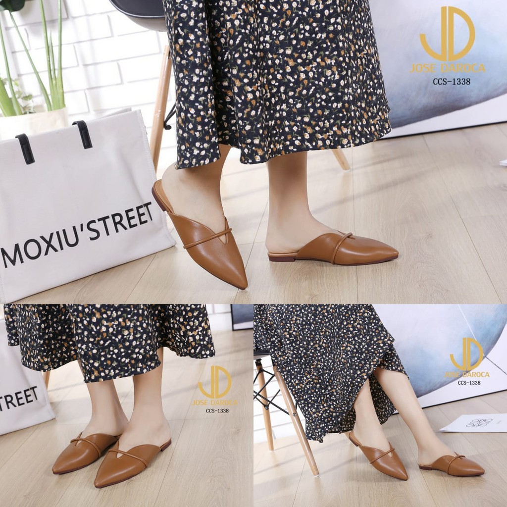 JOSE DAROCA Slip On Mules Shoes #CCS-1338# Original