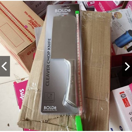 Super Knives Titanium CHOP Knife Pisau Daging Original BOLDe