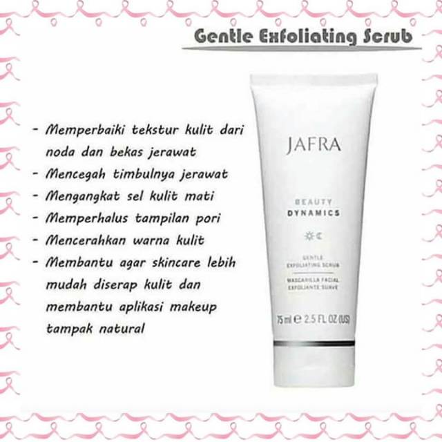 jafra exfoliating scrub