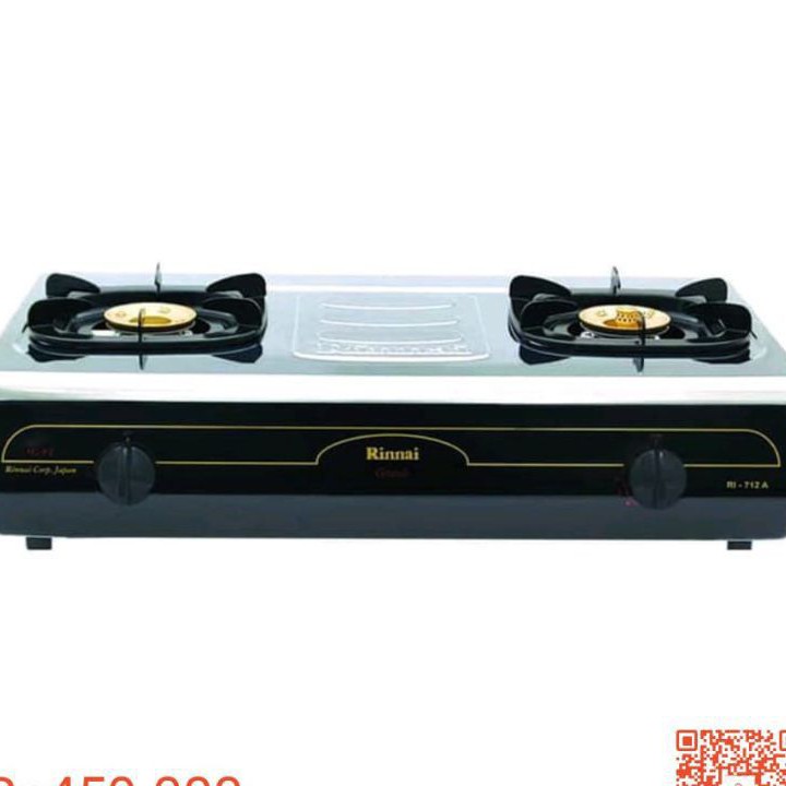 Kompor Gas Rinnai 2 Tungku RI712A Api Lilin