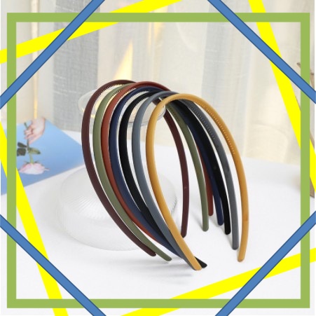 BANDO KOREA DOFF POLOS BANDO THIN MATTE HEADBAND BANDO MATTE BANDO PREMIUM WARNA MH.ID