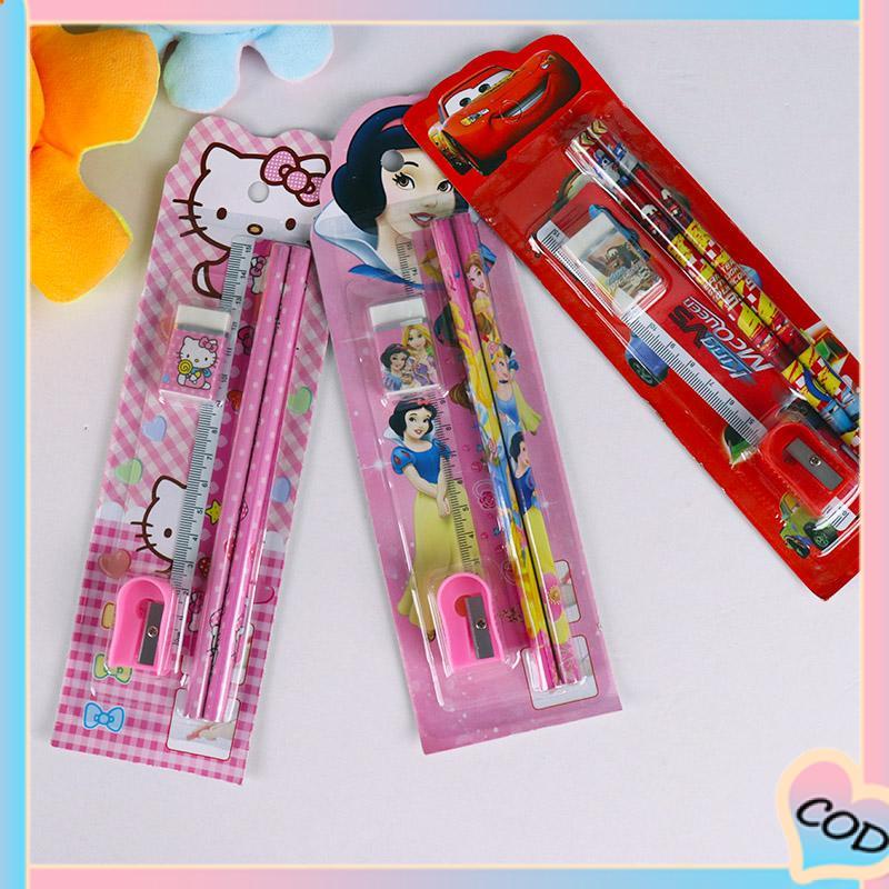 COD❤️ 5pcs Siswa Kreatif Set Kartun Kartun Lucu Kindergarten Festival Kecil Hadiah Kecil-A.one