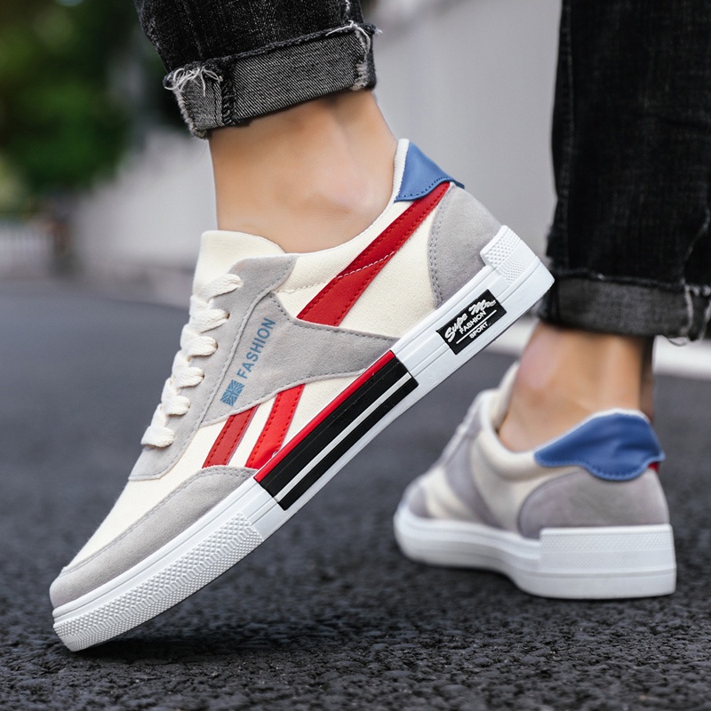 Mainland Sepatu Sneakers Top Fashion Sepatu Kasual Pria KSC402