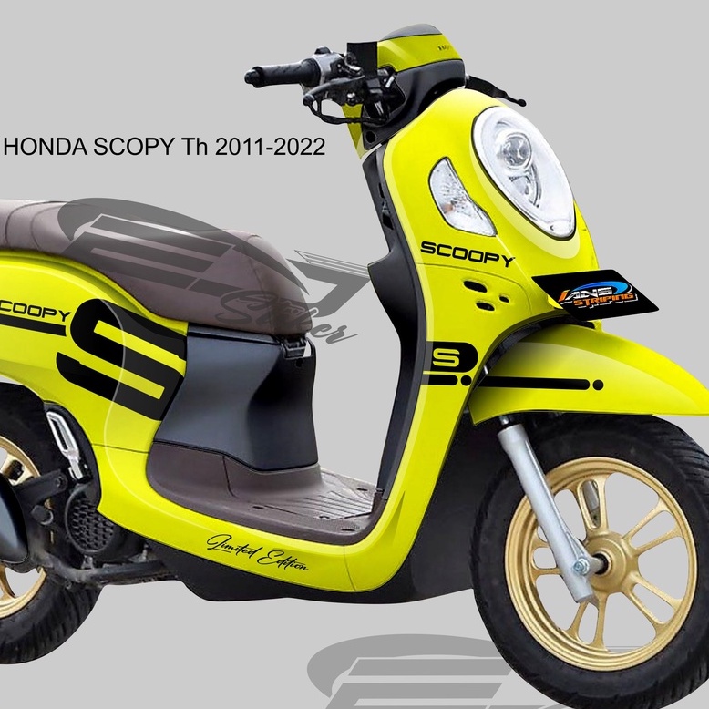 STIKER DECAL HONDA SCOOPY FULL BODY TERBARU / STICKER VARIASI SCOOPY HONDA 2022 2021 / STICKER SCOOPY