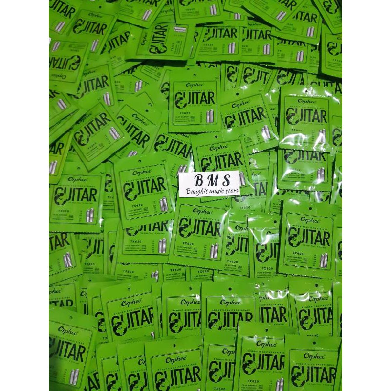 SENAR GITAR ORPHEE TX620 AKUSTIK ORIGINAL 1 SETT