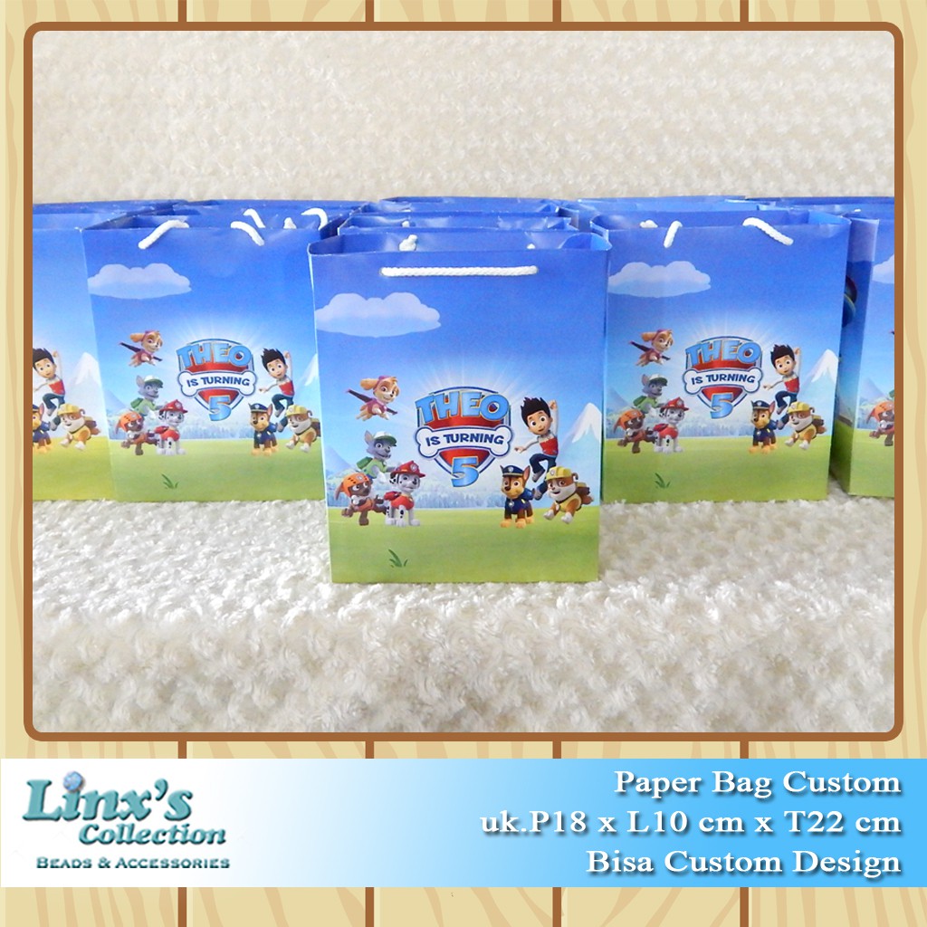 

Paper Bag Medium / Goodie Bag ulang tahun