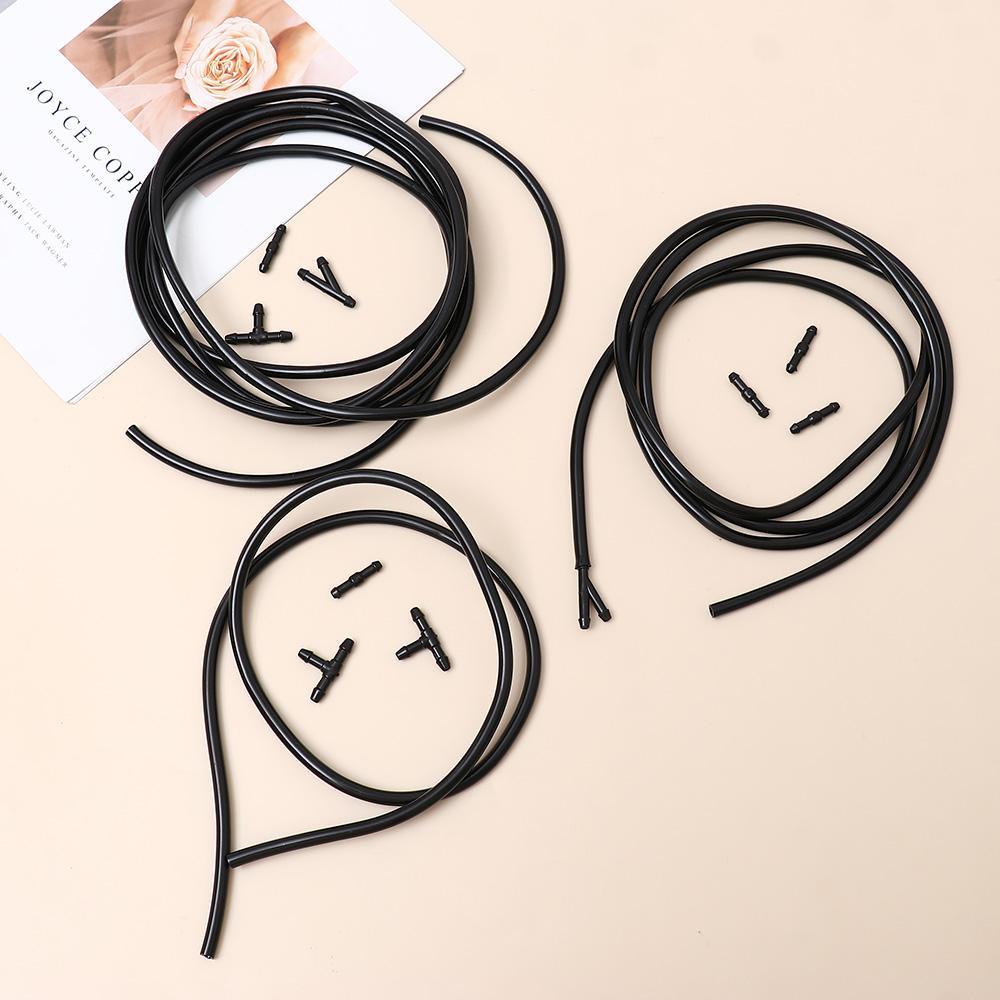 Pineapple Wiper Washer Auto New Spray Pipe Selang Pipa Kaca Depan Karet Hitam