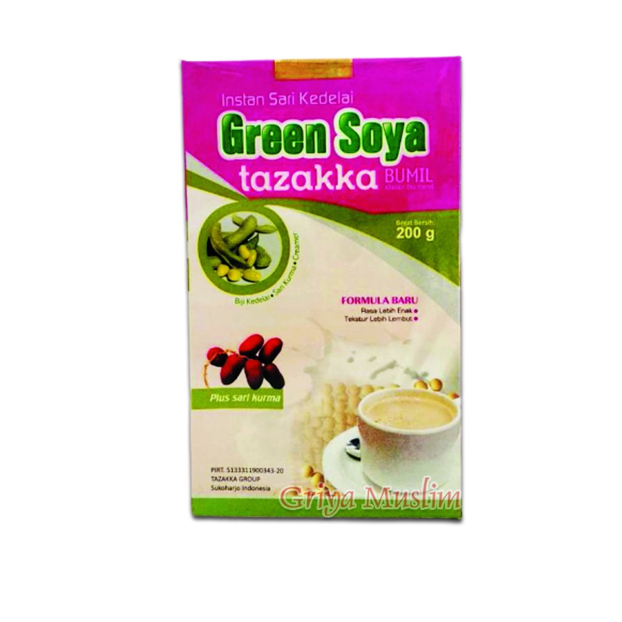 

Susu Kedelai Bubuk Nutrisi Ibu Hamil Green Soya Bumil 200 gr