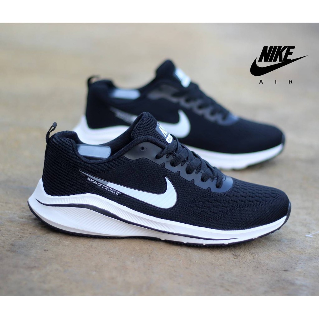 Ready Stock Sepatu Nike Eplc React Flyknit Pria Olahraga running mesh shoes black list white