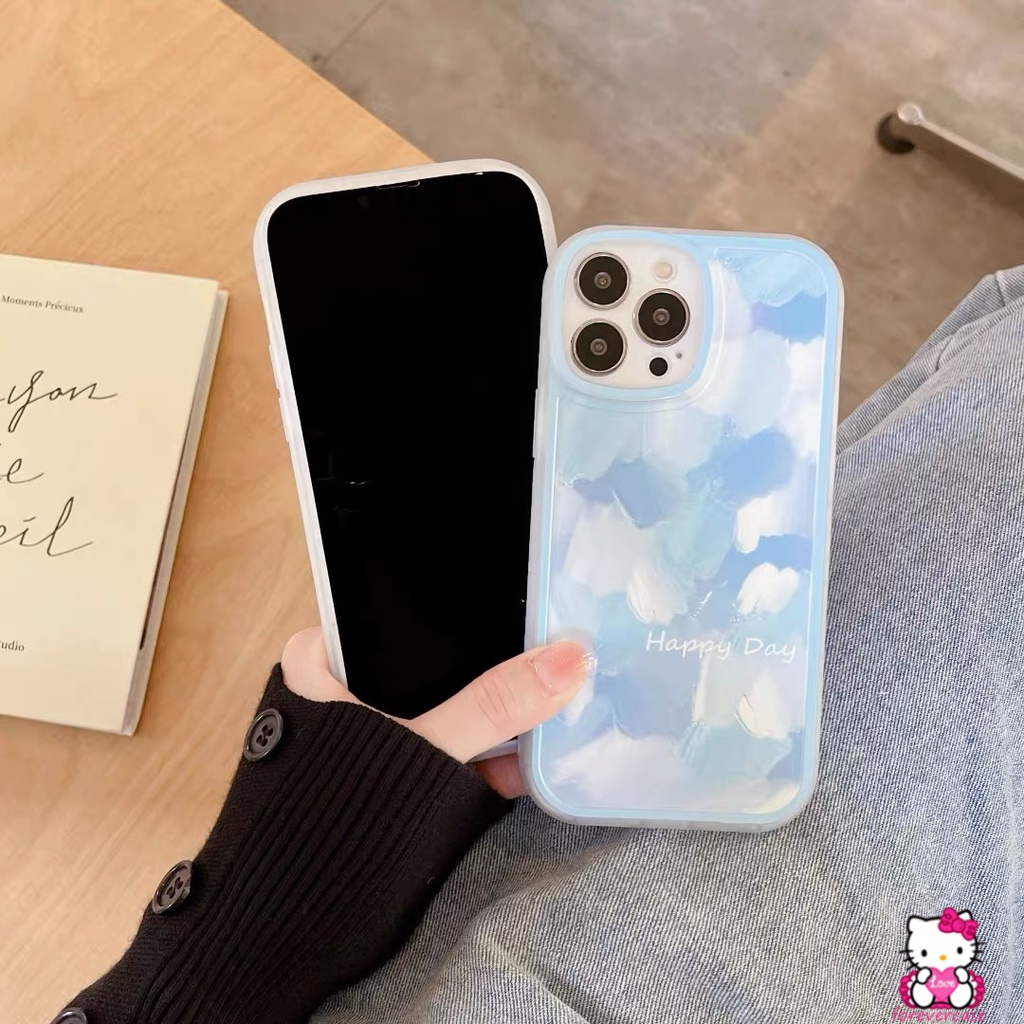 Soft Case Silikon Motif Lukisan Graffiti Biru Untuk Redmi 10 10A 9A 9T 9C 10C 9 9C NFC Note 9 10 11 8 9s 9pro 11s 10s 10pro Max Plus Xiaomi POCO M3 X3