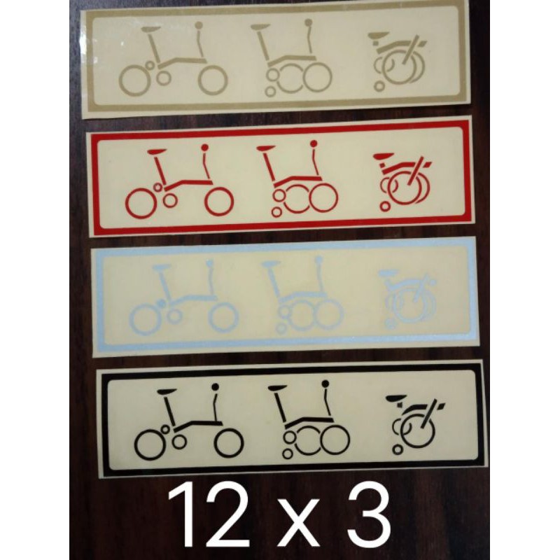 sticker cutting sepeda lipat
