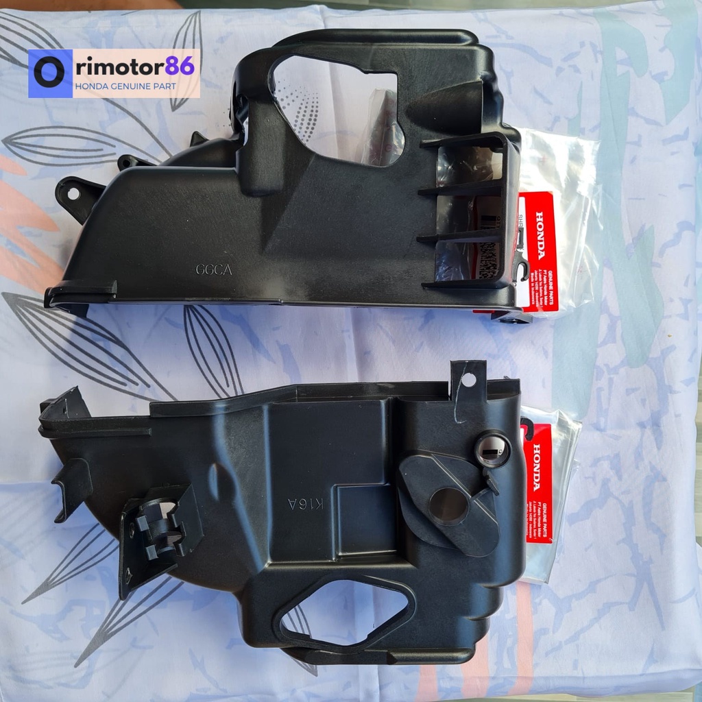 Tutup Mesin Beat fi Atas Bawah Beat fi Non Esp Shroud Mesin Plastik Cover Mesin Aras Bawah Beat fi O