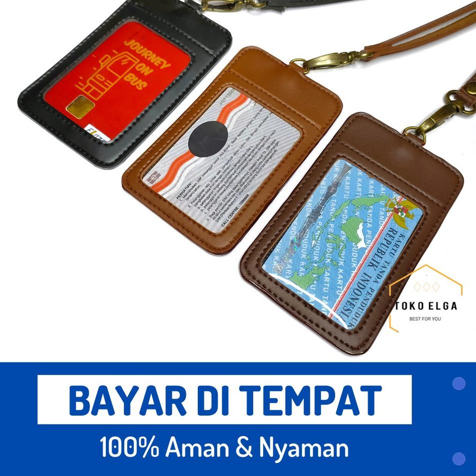 

Harga Bersahabat.. Id Card Kulit Name Tag Kulit Card Holder Termurah