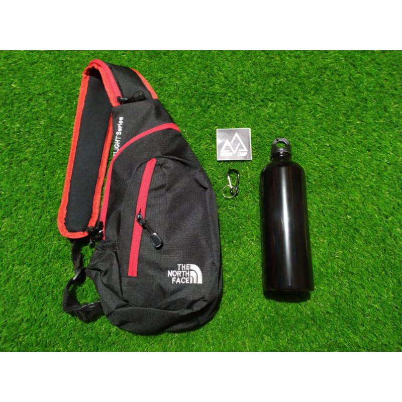 Paketan Slingbag Tnf+tumbler 750ml