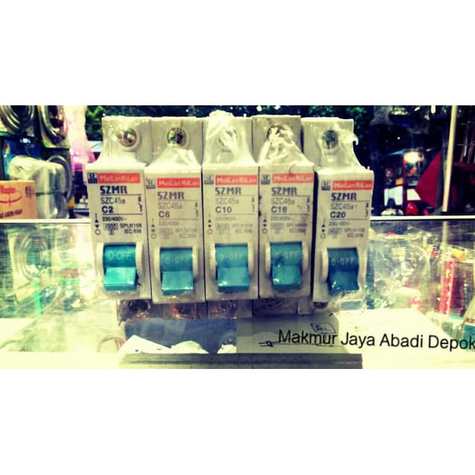 MCB SZMR 2A- 4A-6A-10A-16A ratele992 Kualitas Baik