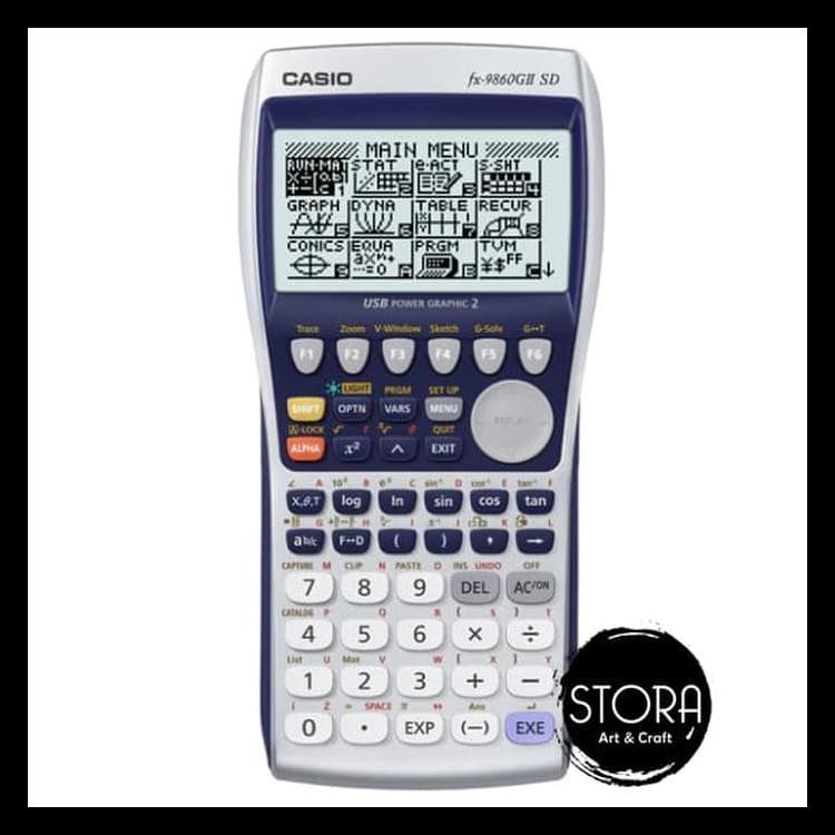 

Murmer Casio Calculator Fx-9860 Gii Sd Fx9860 Graphic Kalkulator Terbaru