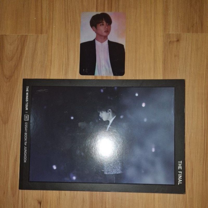 [ READY STOCK ] FULLSET PRELOVED JUNGKOOK BTS WINGS TOUR FINAL ESSAY BOOK