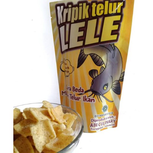 AbiQu Keripik Telur Lele (70gr)