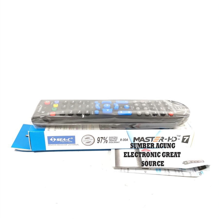 Remot Parabola SEAC Receiver Reciver DVB S1 S2 R30A Remot Tanpa Batas