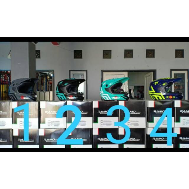 Helm trail/ Supermoto RSV  ORCA