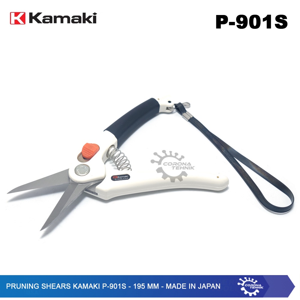 Kamaki P-901S  - Pruning Shears  - 185 mm - Made In Japan