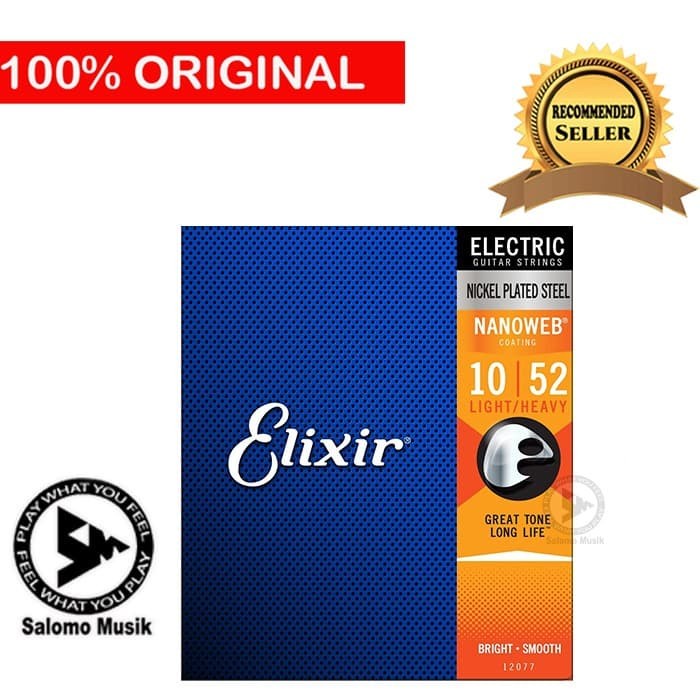 Senar Gitar Elektrik Original Elixir 12077