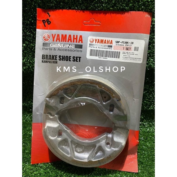 Kampas Rem Belakang Tromol Yamaha RX King Scorpio Vixion Byson 5BP-F530K-20 Asli Yamaha