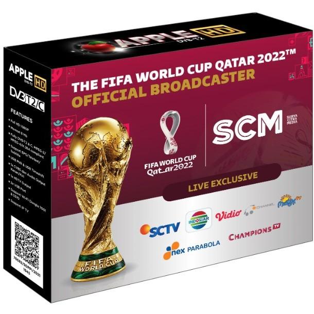 Receiver Dekoder Tv Digital Dvb-T2 Matrix Apple