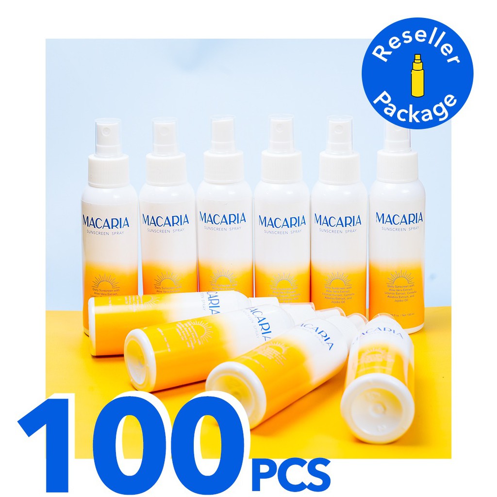 

Macaria Sunscreen Spray Paket (100 pcs)