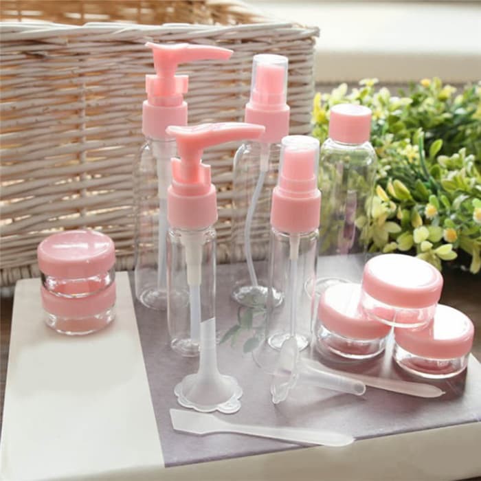 Wadah botol isi ulang kosmetik parfum serum Travel Kit 6 Wadah botol isi ulang kosmetik parfum serum Travel Kit 6