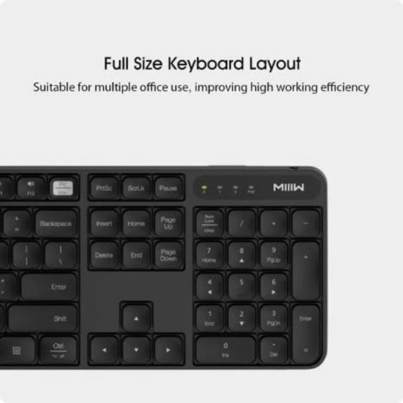 MIIIW WIRELESS KEYBOARD MOUSE COMBO